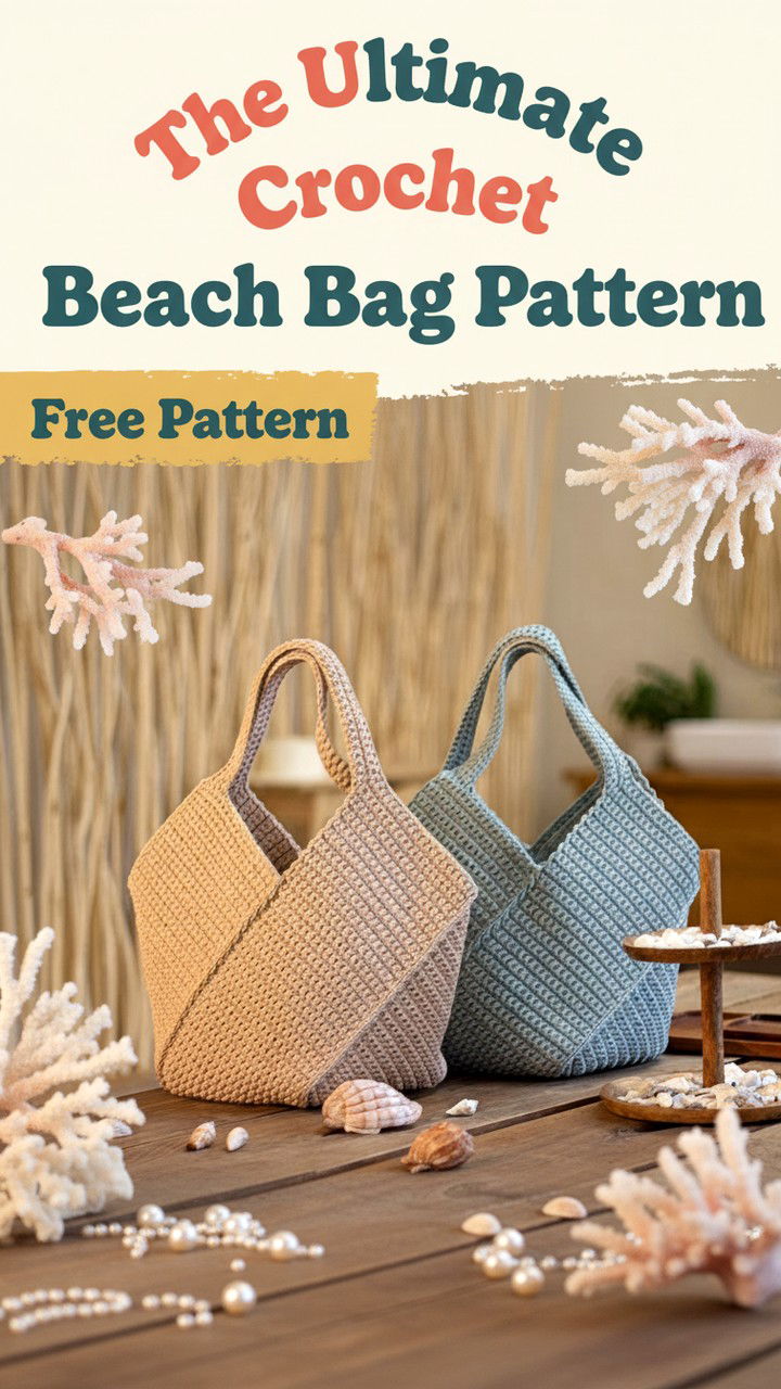 The Ultimate Crochet Beach Bag Pattern
