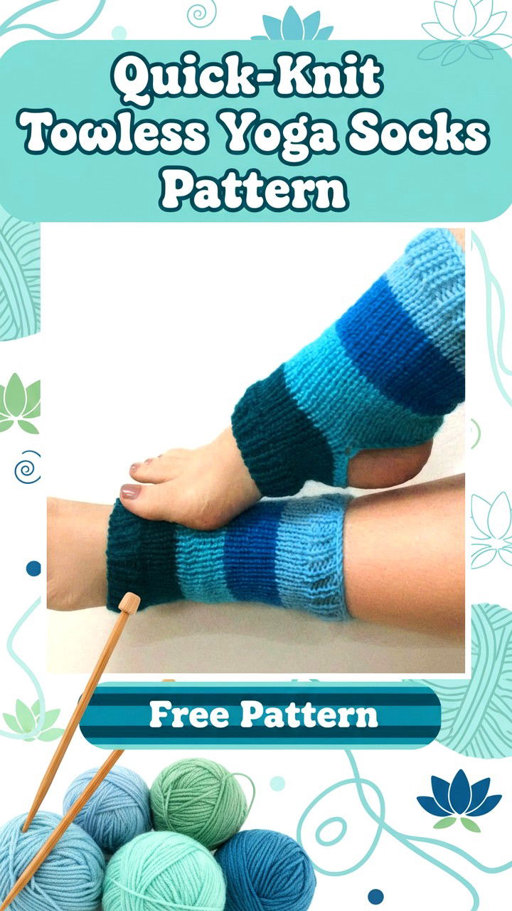 Ultimate Knit Guide for Toeless Yoga Socks