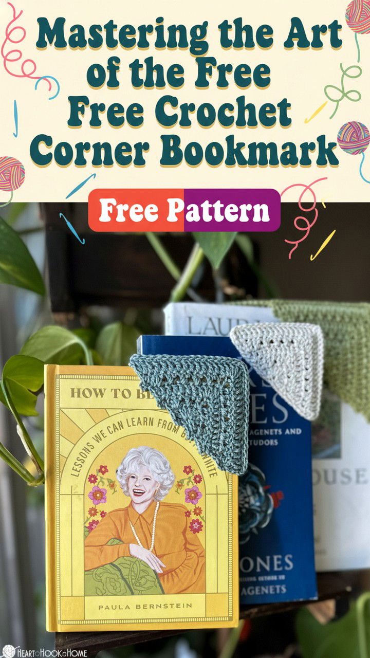 Mastering the Art of the Free Crochet Corner Bookmark