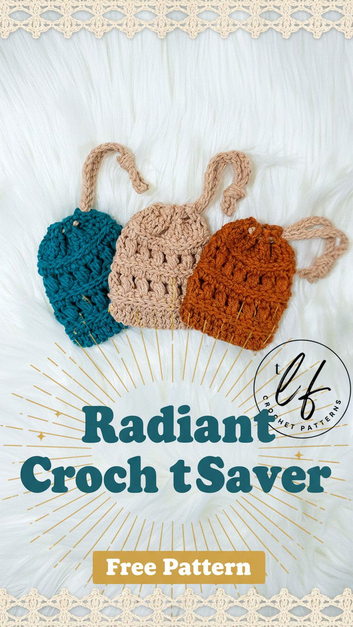 Illuminating Your Bathroom Decor with the Radiant Crochet Soap Saver