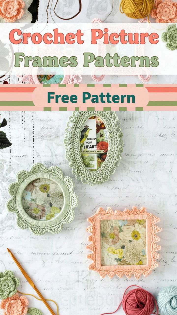 Crochet Picture Frames Free Patterns