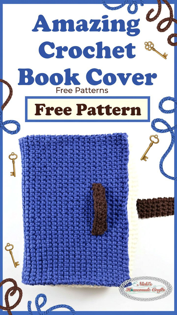 Amazing Crochet Book Cover Designs and Free Patterns