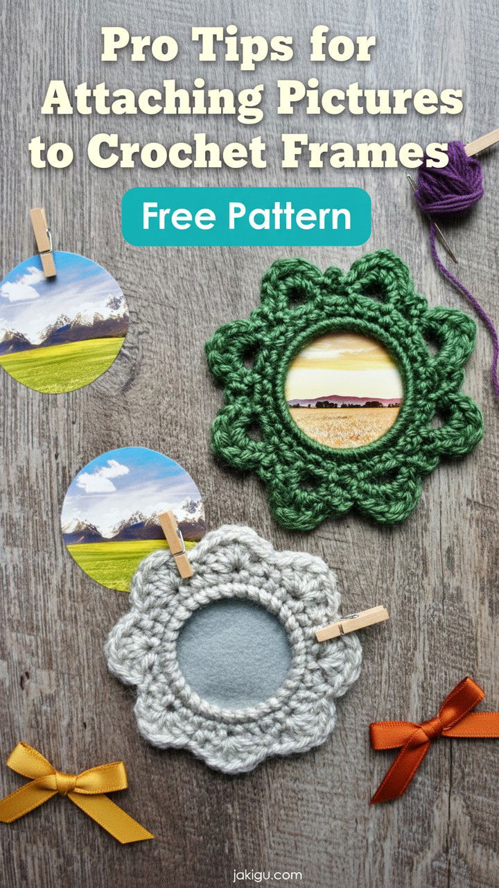 Pro Tips for Attaching Pictures to Crochet Frames