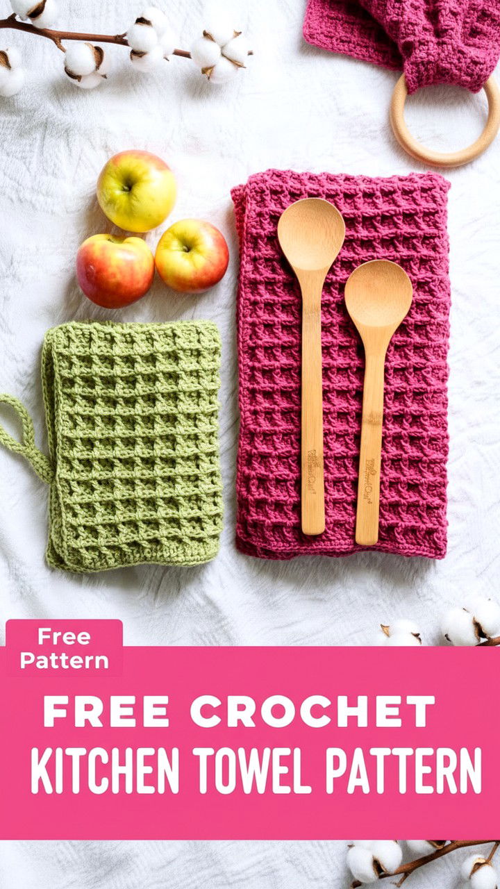 Enhancing Your Kitchen with the Durable Dishie Crochet Towel