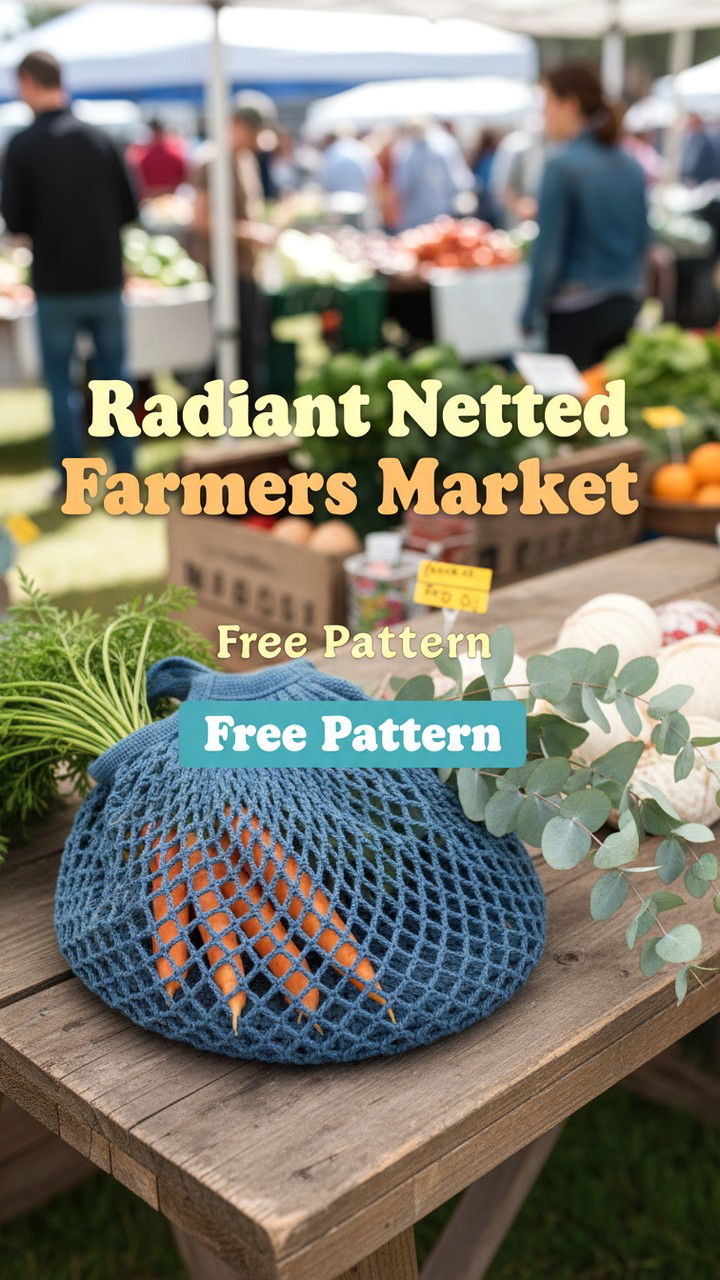 DIY Radiant Farmers Market Bag Free Pattern