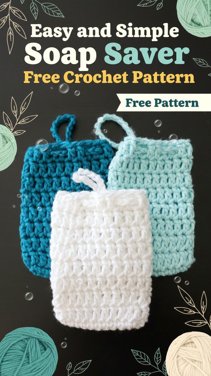 Beginner Friendly Easy and Simple Crochet Soap Saver Pattern