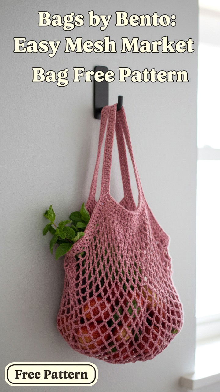 The Bags by Bento Market Bag Free Pattern