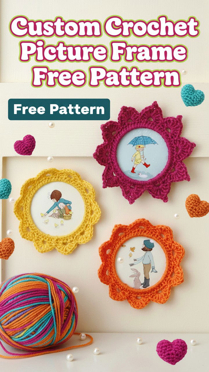 Versatile Free Crochet Picture Frame Patterns