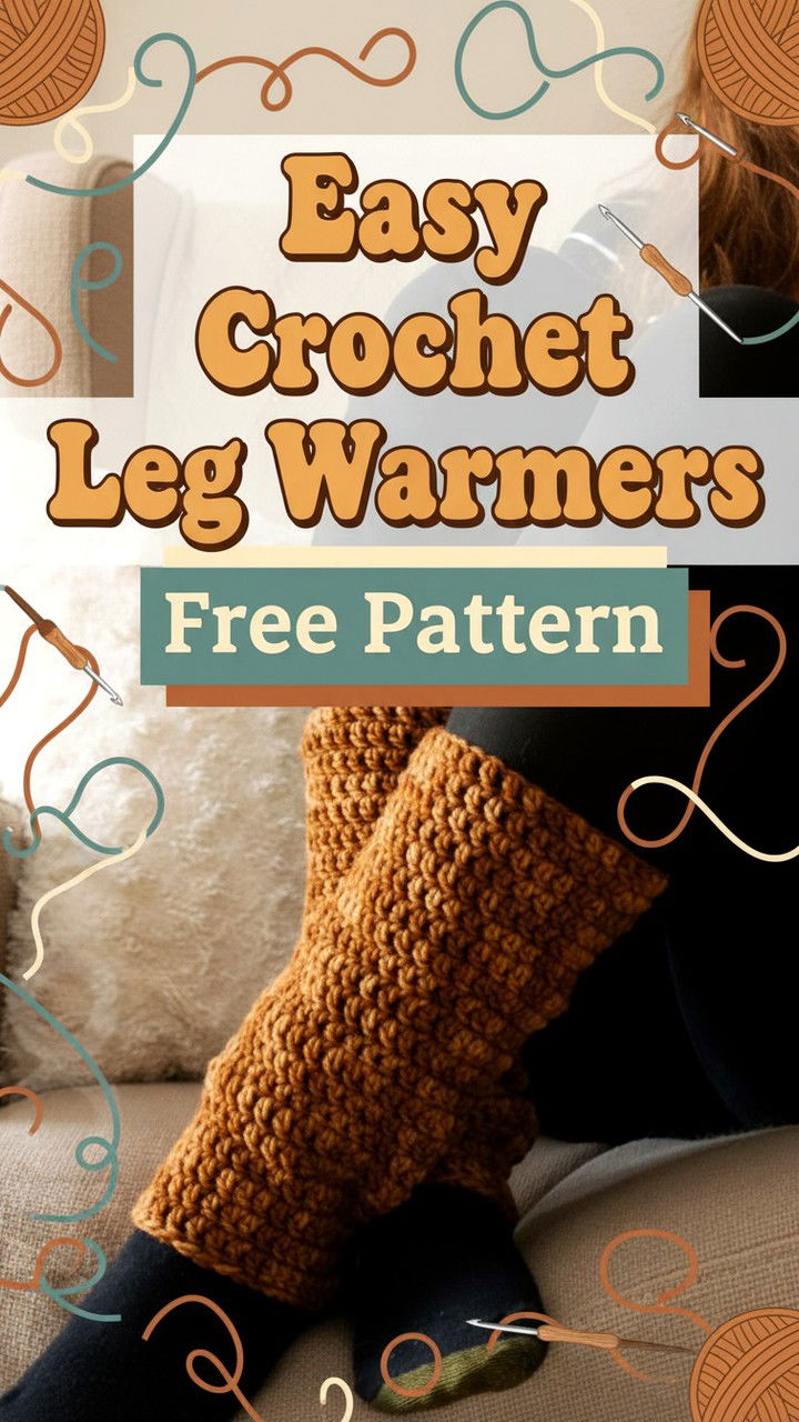 Easy Crochet Leg Warmers Free Pattern