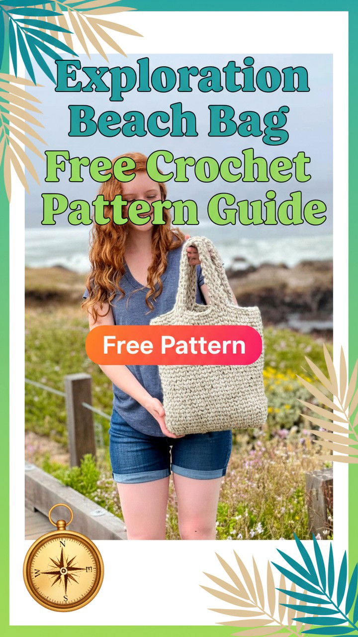 Exploration Beach Bag Free Crochet Pattern Guide