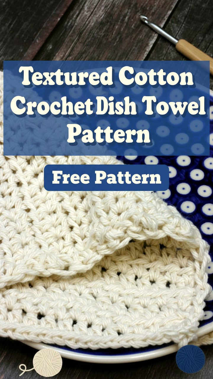 Mastering the Crochet Dish Towel Pattern