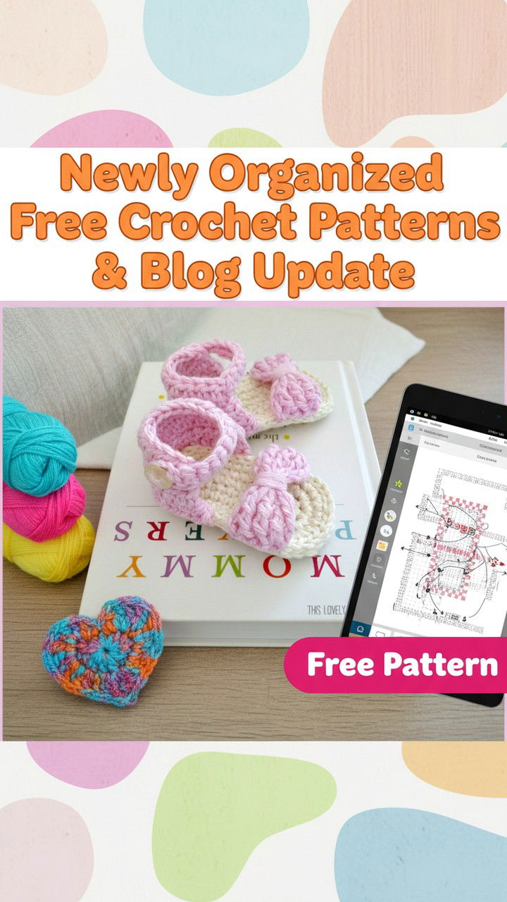 Newly Organized Crochet Patterns and Community Update