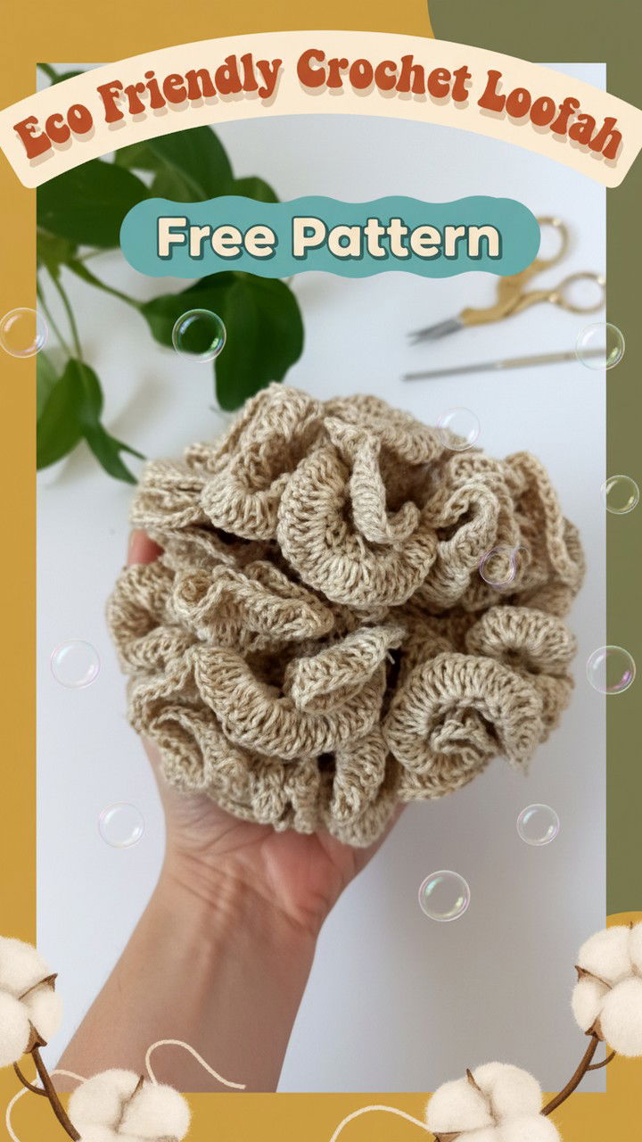 Sustainable Living with a Free Crochet Loofah Pattern