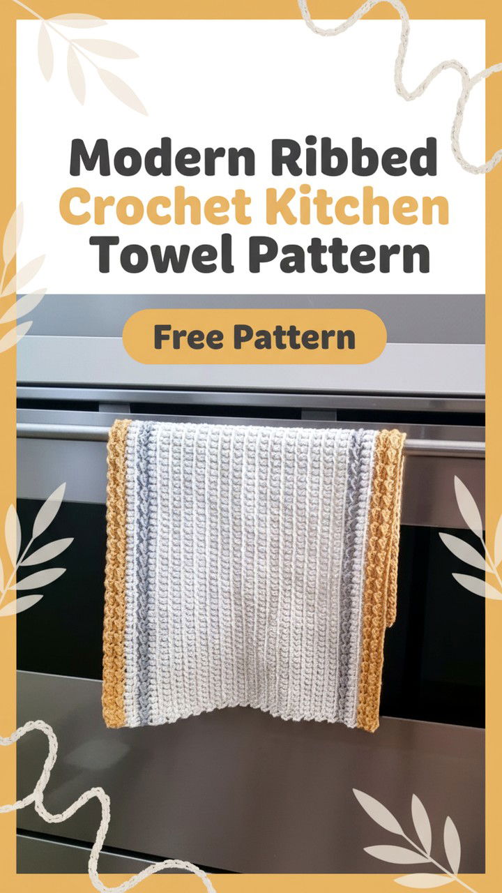 Ultimate Crochet Kitchen Towel Pattern
