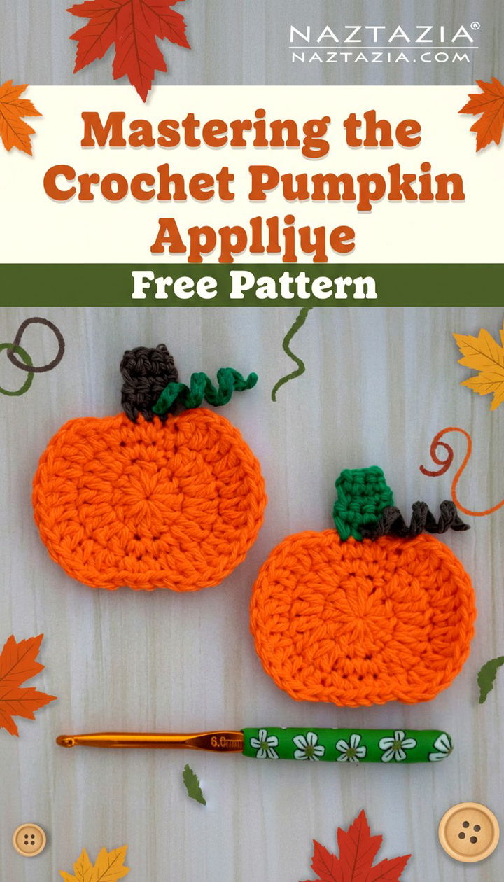 Mastering the Crochet Pumpkin Applique