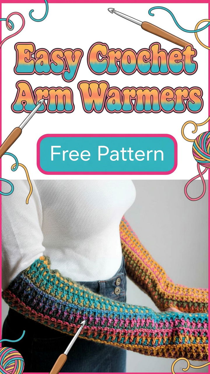Master the Art of Crafting Crochet Arm Warmers