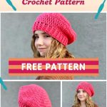 Beret Style Beanie Crochet Pattern