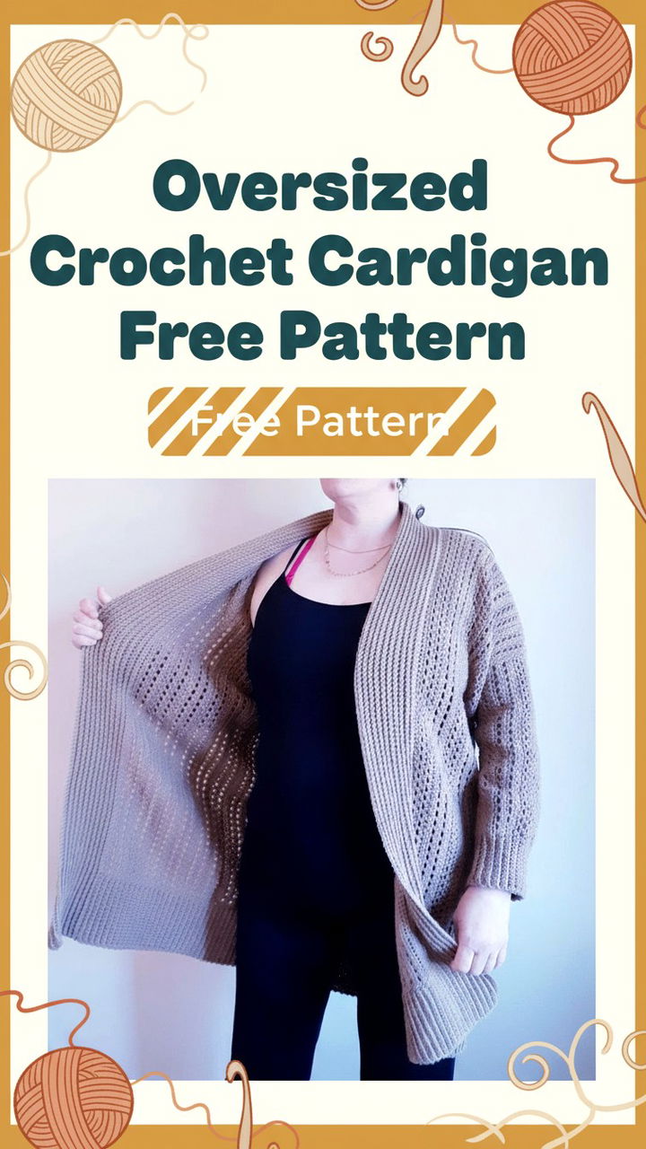 Mastering the Art of the Oversized Crochet Cardigan