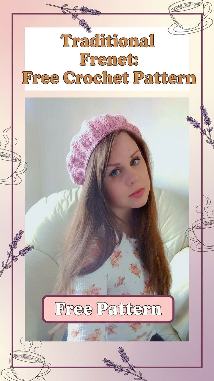 Timeless Sophistication Traditional French Beret Free Crochet Pattern