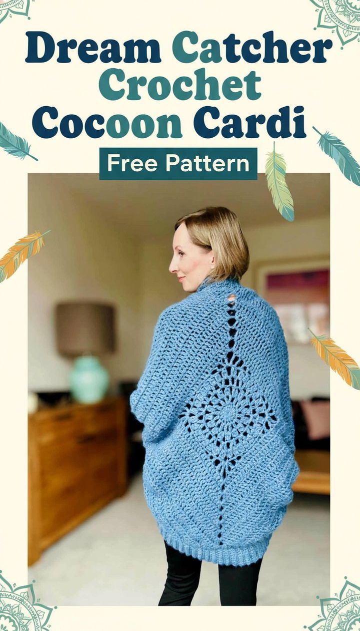 Elevate Your Wardrobe with the Dream Catcher Crochet Cardi