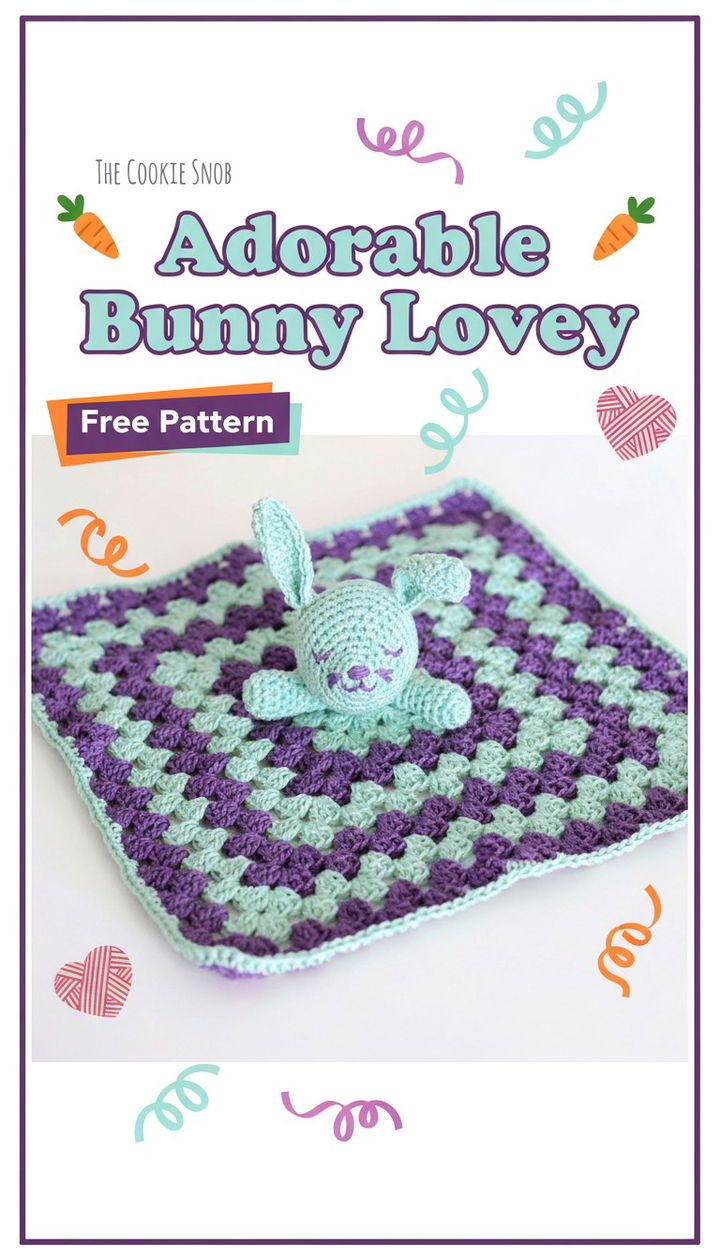 Adorable Bunny Lovey Crochet Pattern The Ultimate Comfort Companion