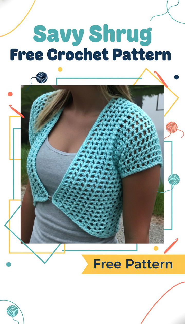 Master the Versatile Savy Crochet Shrug for Every Season