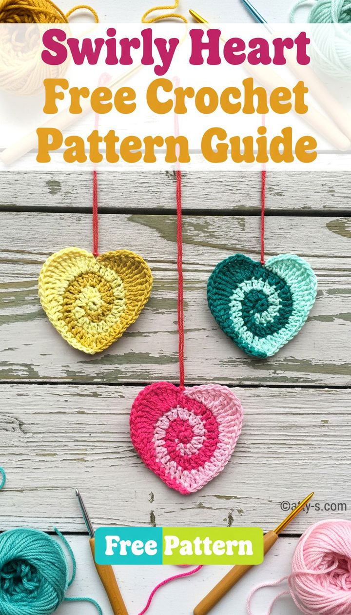 Mastering the Swirly Heart Crochet Pattern