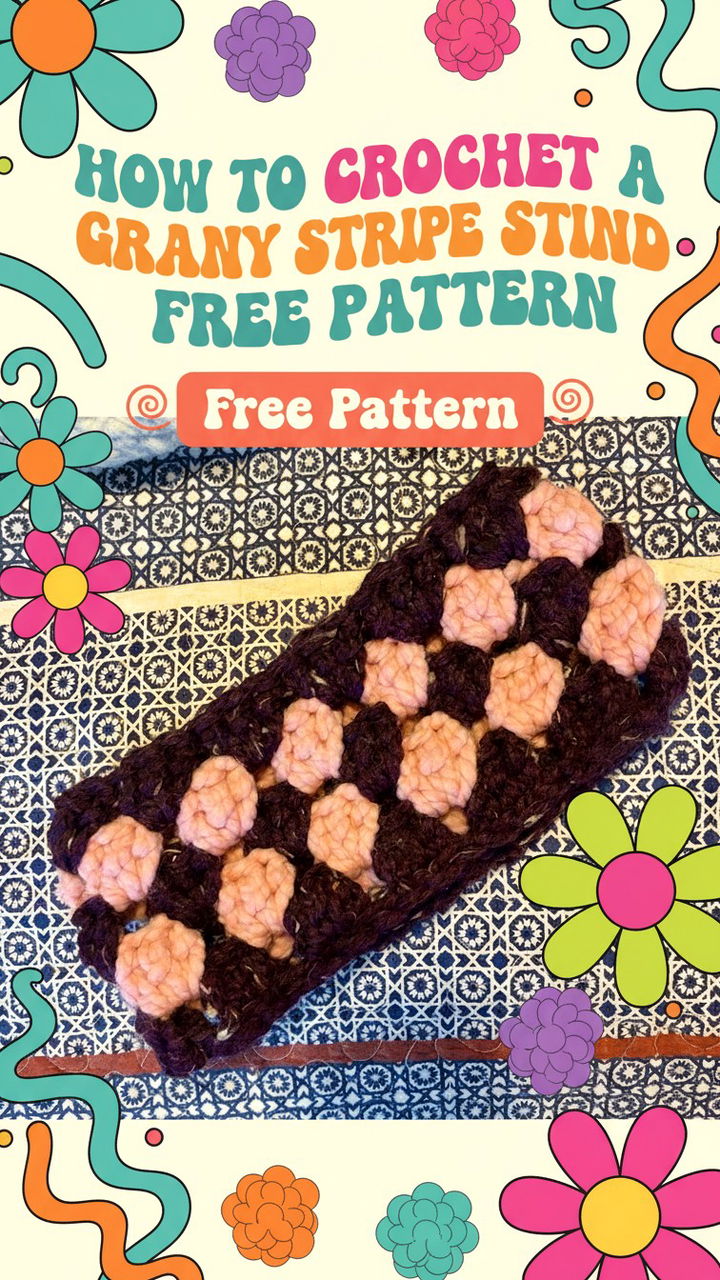 Master the Granny Stripe Crochet Headband Pattern