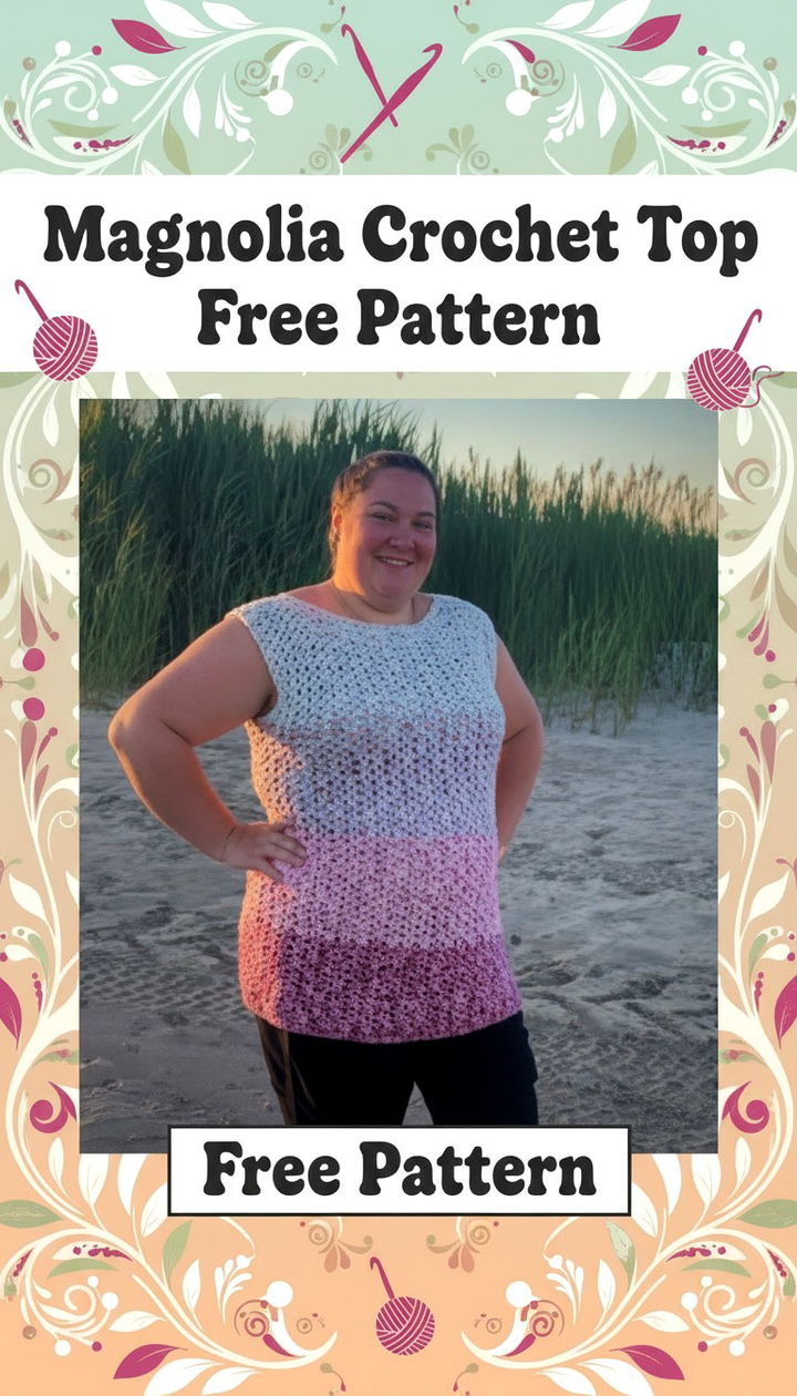 Master the Elegant Magnolia Crochet Top Pattern