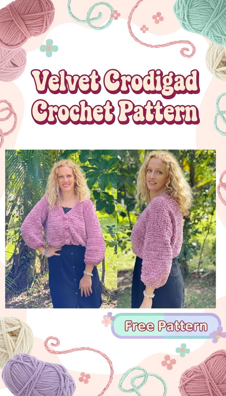Ultimate Guide to the Velvet Cropped Cardigan Crochet Pattern