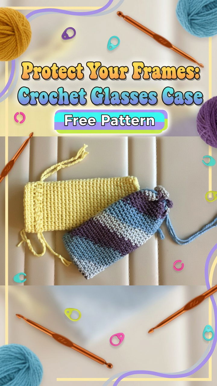 Keep Your Eyewear Safe with a Stylish Crochet Glasses Case