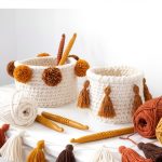 Create Your Own Stylish Boho Crochet Basket with This Free Pattern