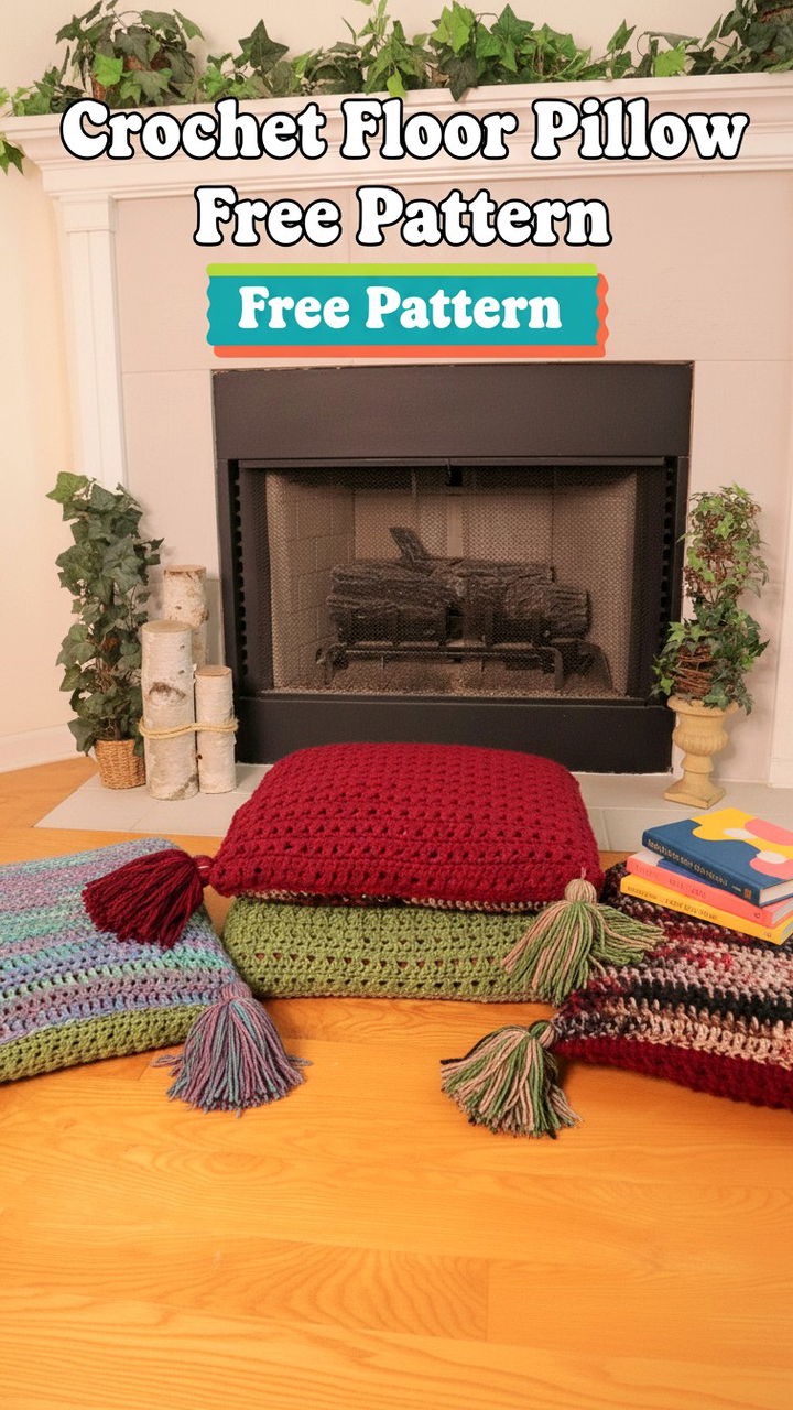 Create a Cozy Sanctuary with the Ultimate Crochet Floor Pillow Free Pattern