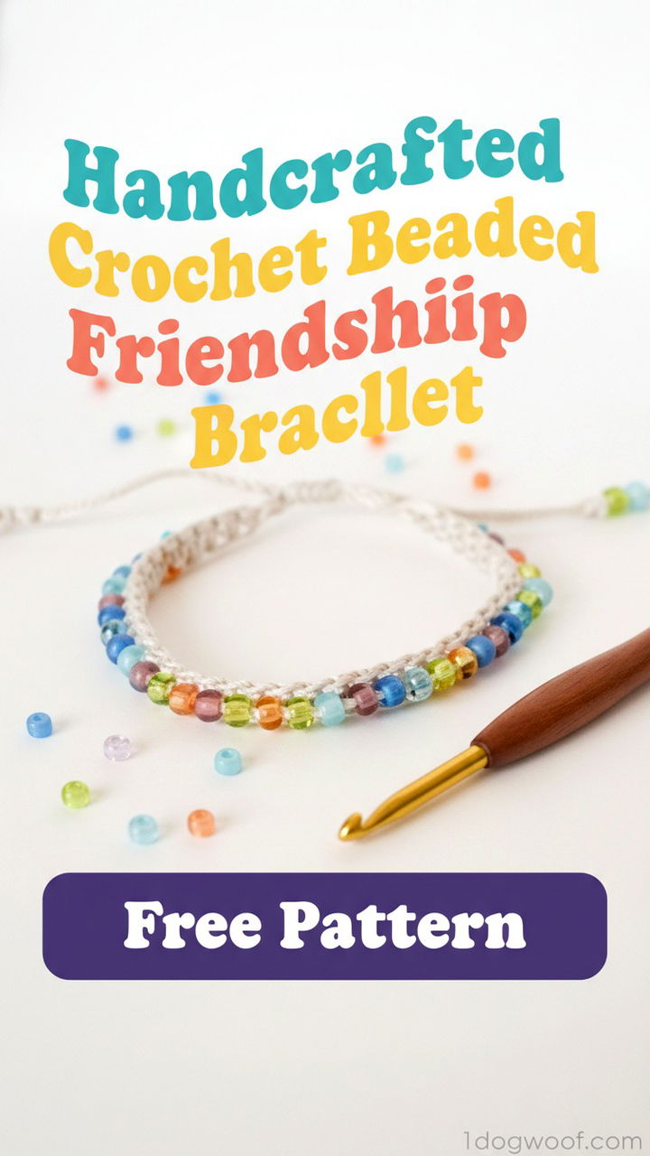 Designing Unique Handcrafted Crochet Beaded Friendship Bracelets