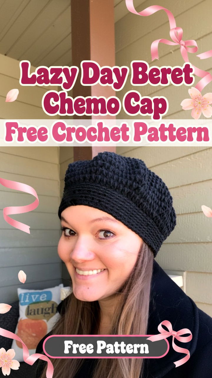 Chic Comfort with the Lazy Day Beret Crochet Pattern