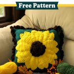 Master the Art of the Crochet Sunflower Pillow