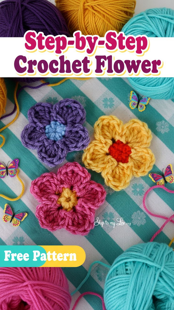 Mastering the Art of Crocheting Simple and Versatile Flowers
