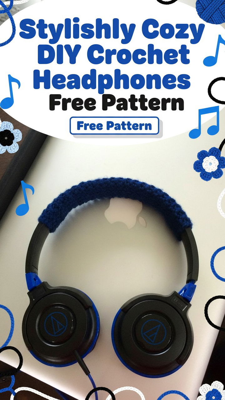 Stylishly Cozy DIY Crochet Headphones Free Pattern