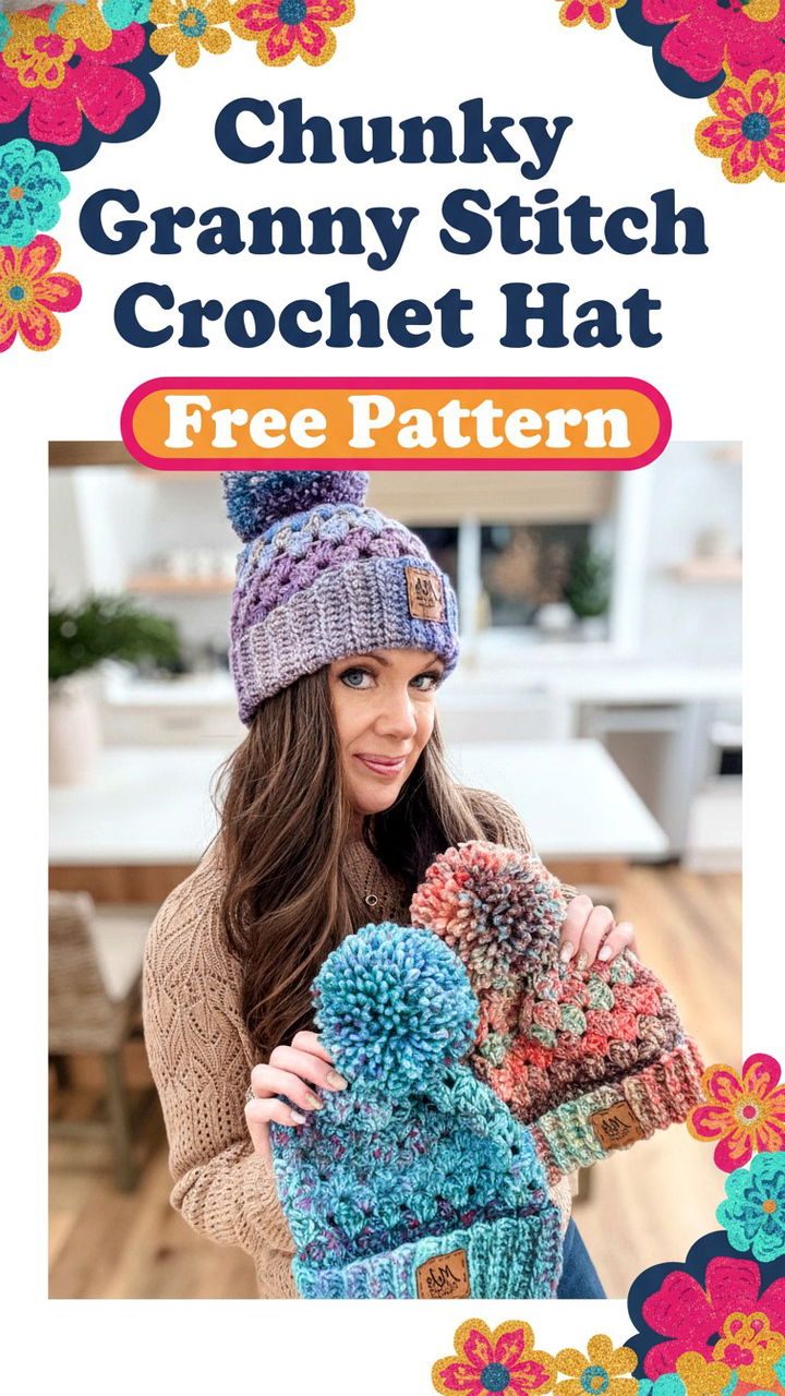 Essential Guide to the Chunky Granny Stitch Crochet Hat