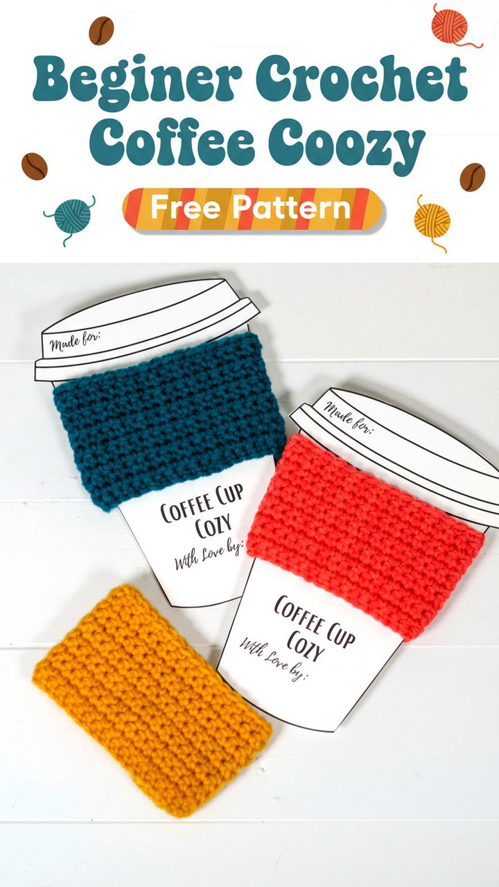 Master the Art of the Beginner Crochet Coffee Cozy