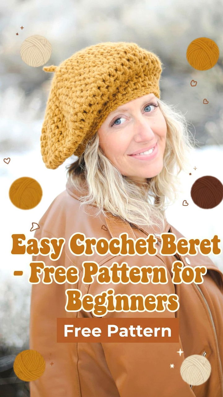 Master the Art of the Easy Crochet Beret