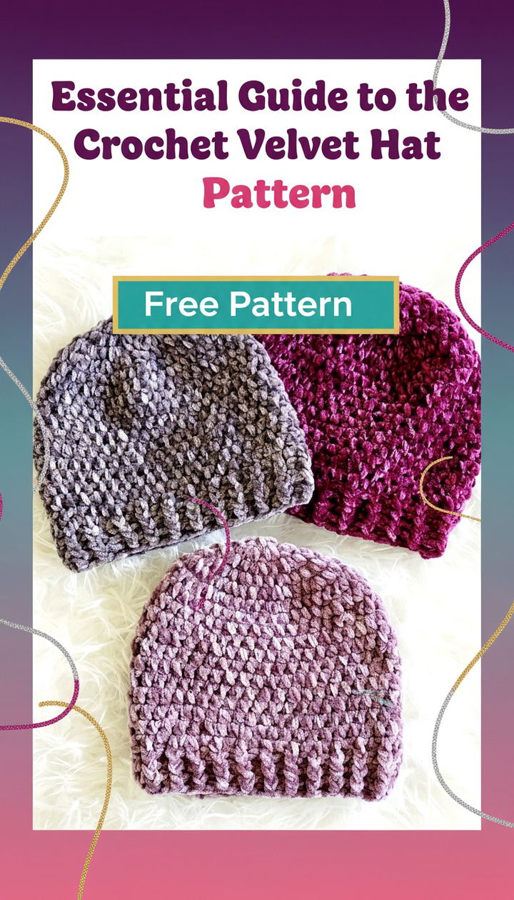 Essential Guide to the Crochet Velvet Hat Pattern