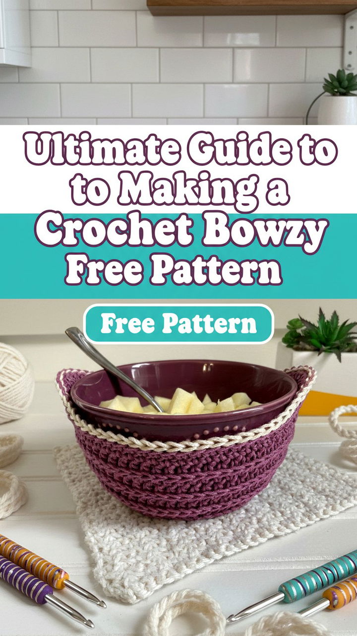 Enhance Your Kitchen Safety with a Practical Crochet Bowl Cozy