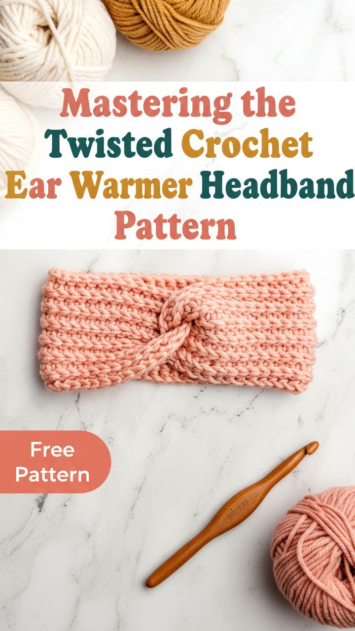Mastering the Twisted Crochet Ear Warmer Headband Pattern