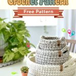 Charming Compact The Little Handle Basket Crochet Pattern