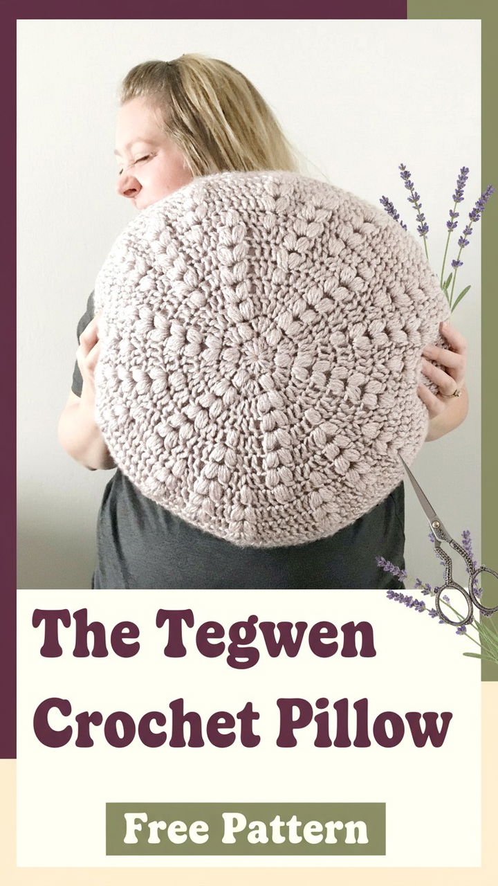 Experience the Timeless Elegance of the Tegwen Crochet Pillow
