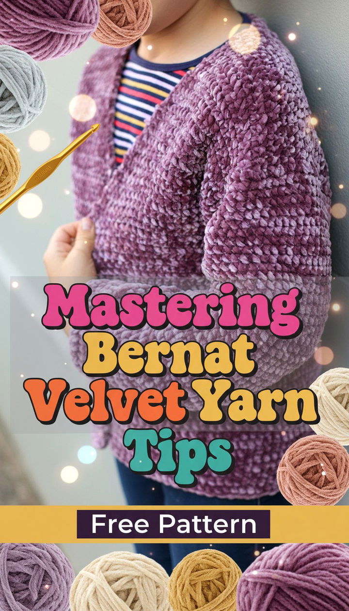 Mastering the Art of Crocheting with Bernat Velvet Yarn