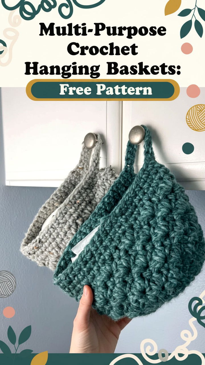 Ultimate Guide to Crafting Multi Purpose Crochet Hanging Baskets
