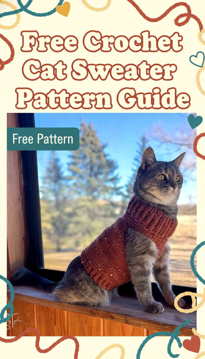 Essential Free Crochet Cat Sweater Pattern for Beginners