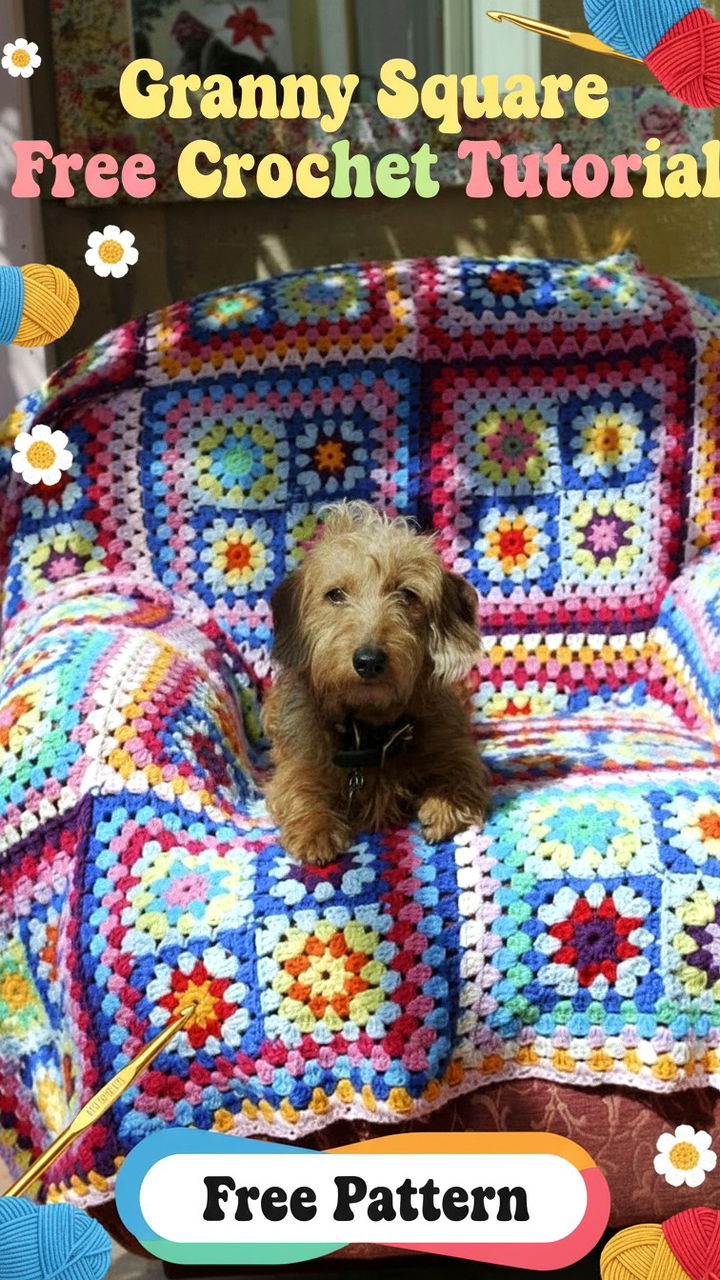 Unlock Your Creativity with a Comprehensive Granny Square Free Crochet Tutorial